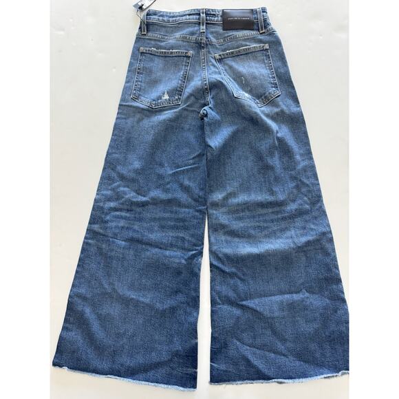 Cout De La Liberte Wide Leg Crop Size 25 Quinn - Picture 2 of 6